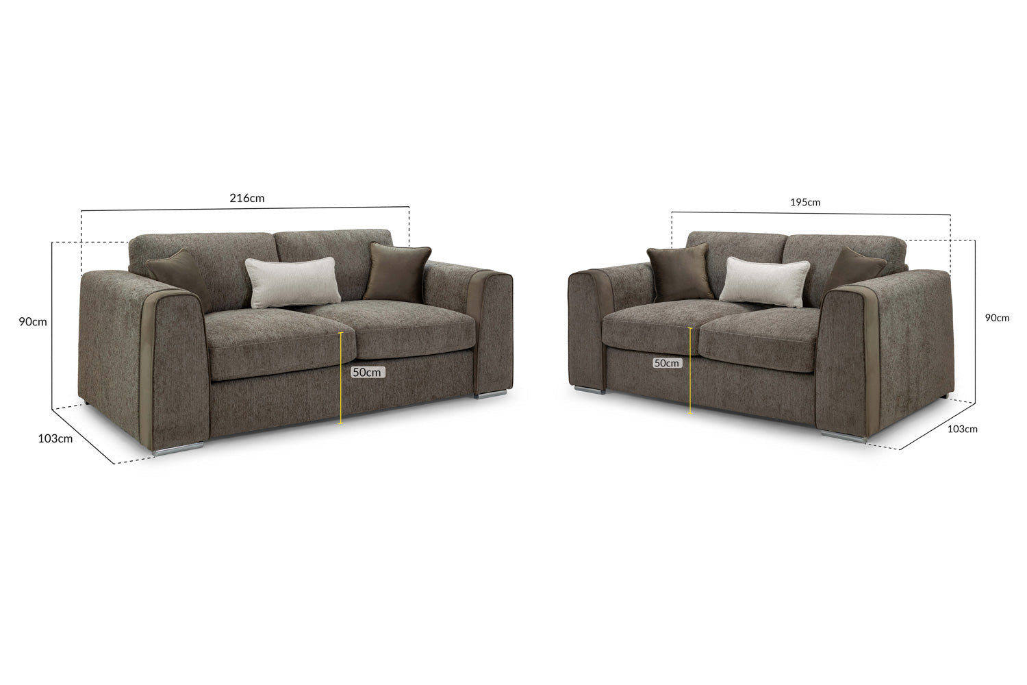 Axis 3 + 2 Sofa Set