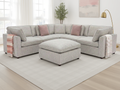 Clea Corner Sofa with Footstool