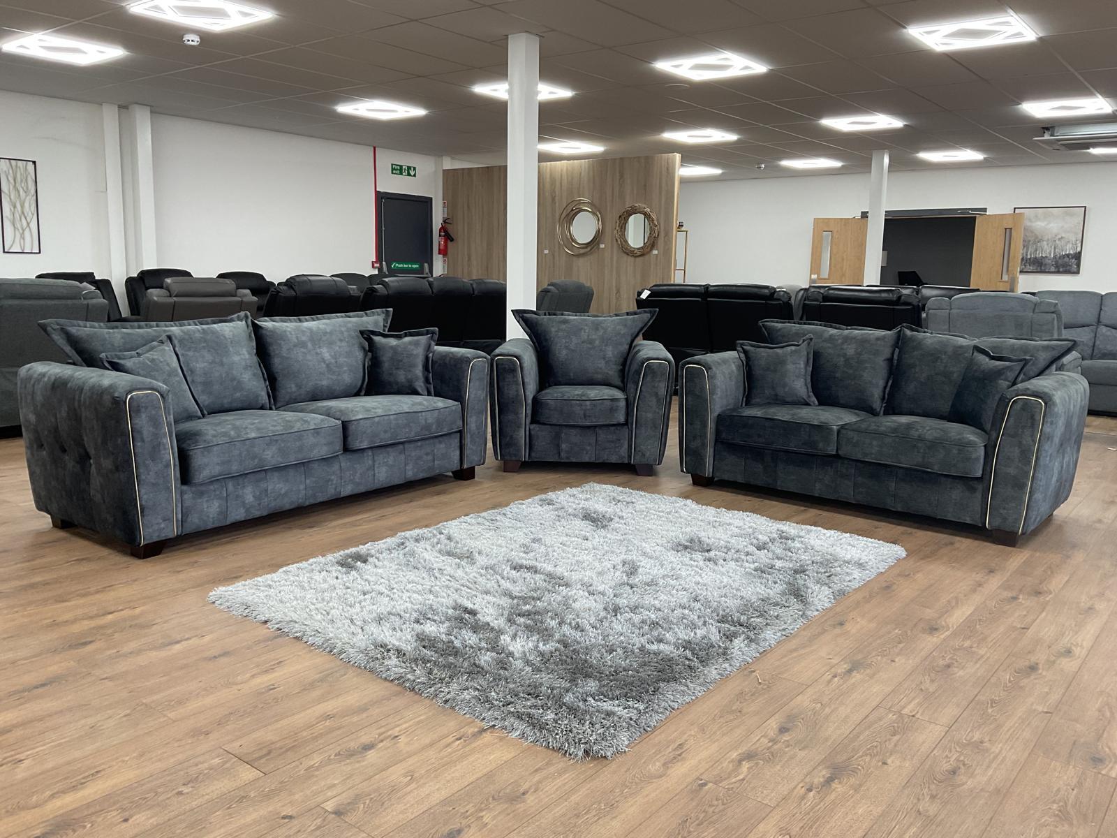 Eden 3 + 2 + 1 Sofa Set