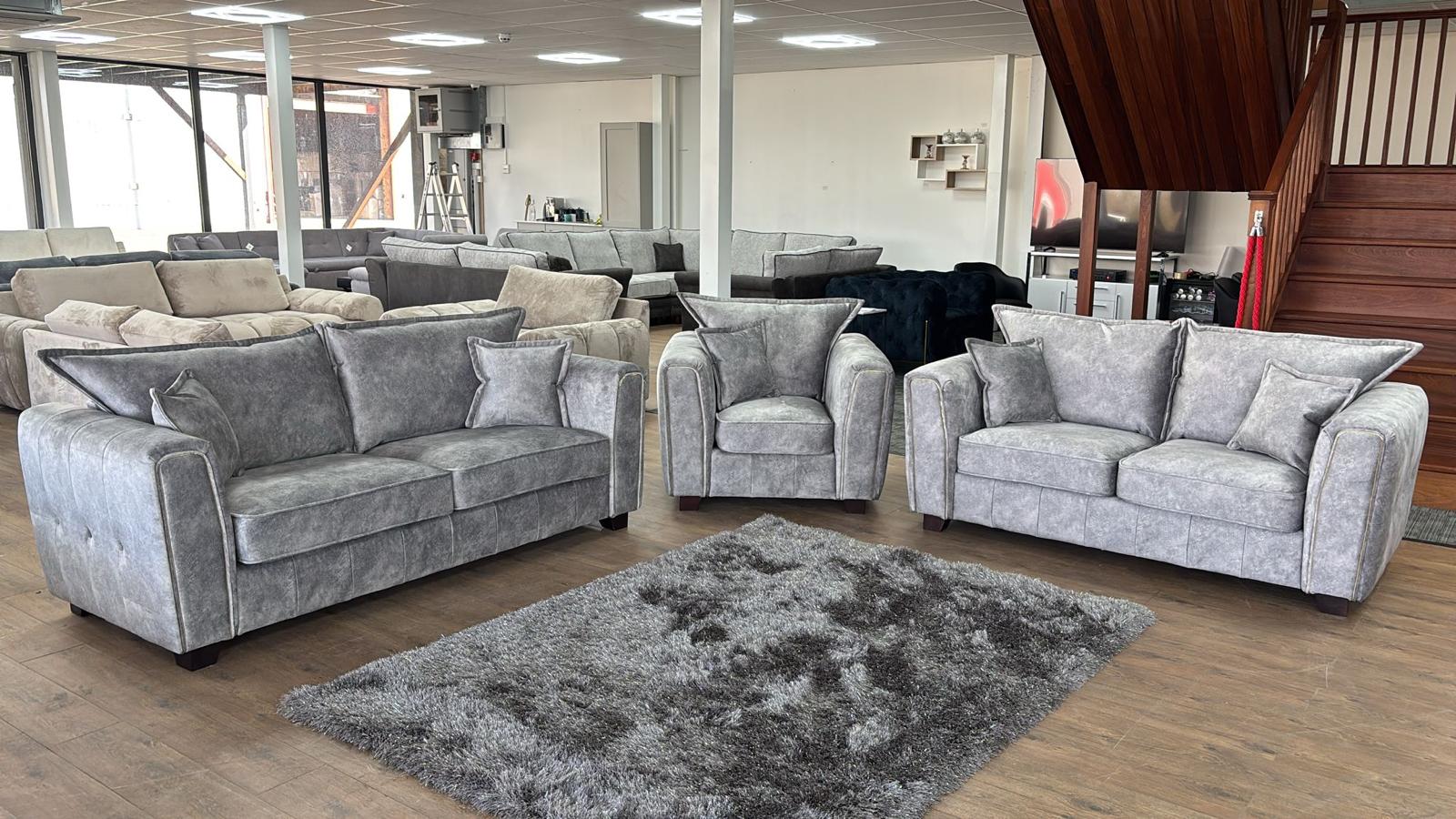 Eden 3 + 2 + 1 Sofa Set